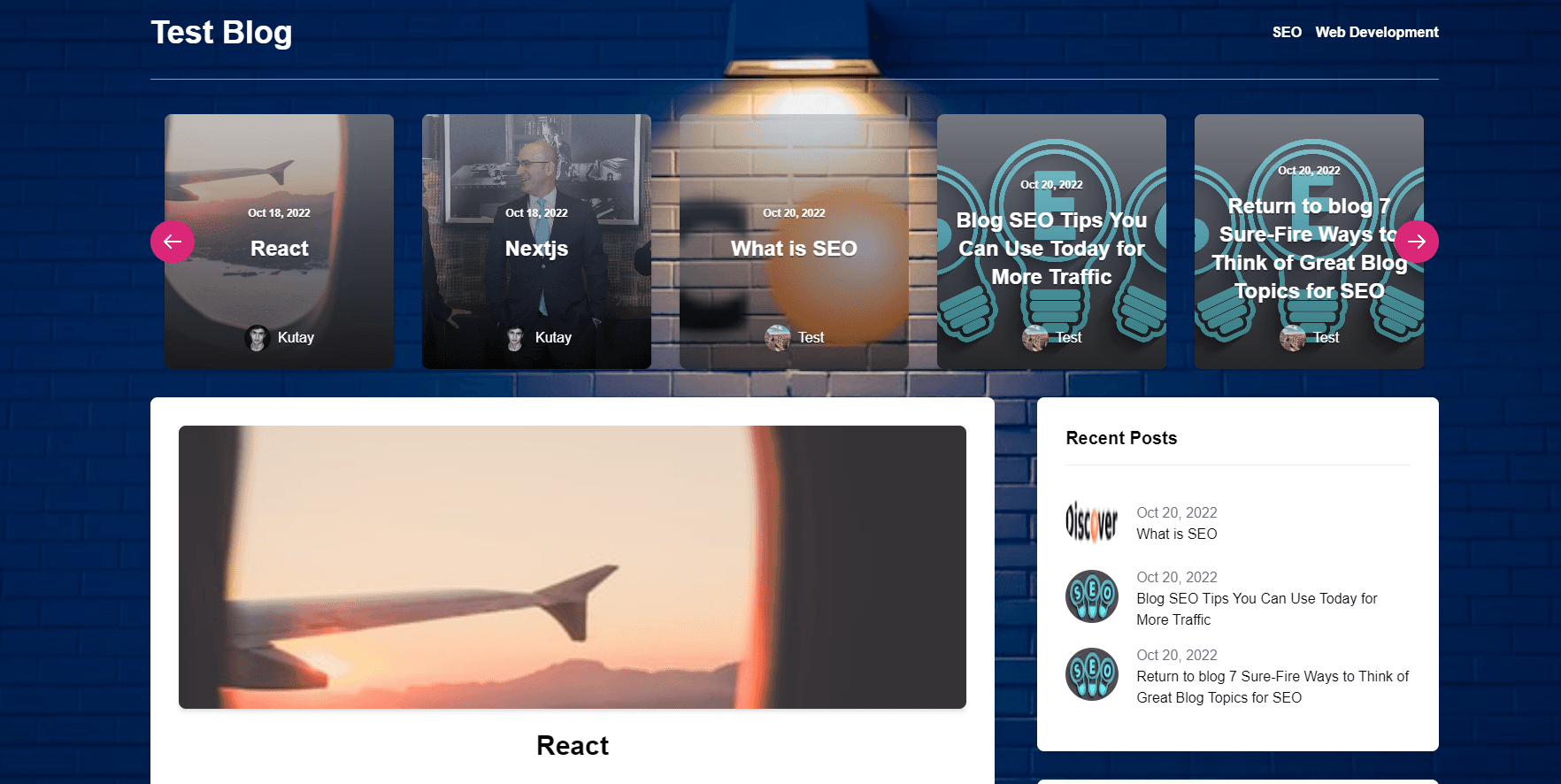 Blog Platform